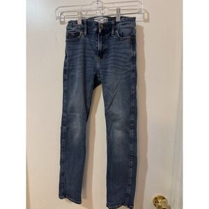 Abercrombie Kids Girls Skinny Blue Denim Jeans Medium Wash Size 9/10 Slim